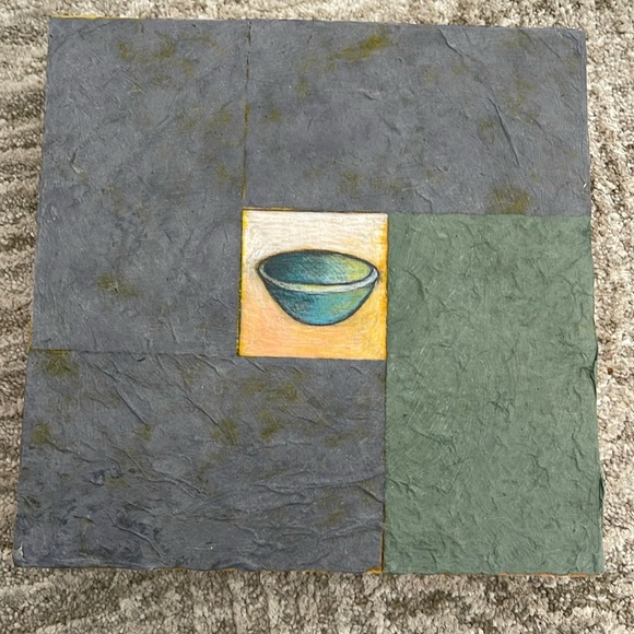 Original Painting oil on wood.